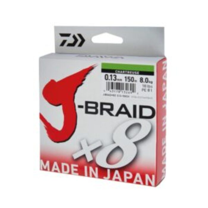 Daiwa J-Braid Chartreuse
