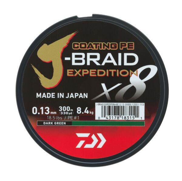 Daiwa J-Braid Expedition X8E